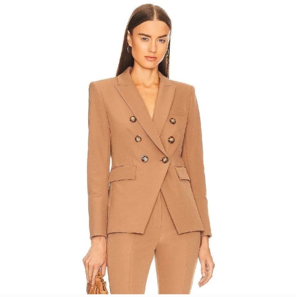 Veronica Beard Miller Dickey Jacket Blazer 8 Acorn NWT classic - Picture 6 of 15